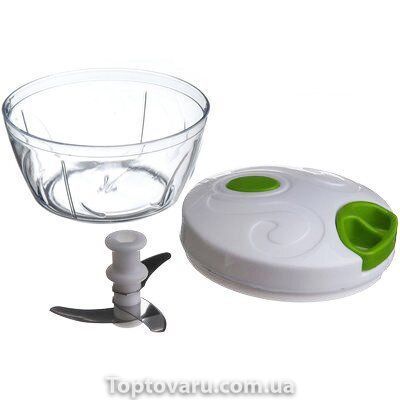 Ручний подрібнювач Nicer Dicer Speedy Chopper Білий 2043 фото