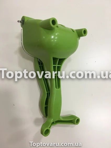 Соковижималка ручна для фруктів з затиском Зелена 4617 фото