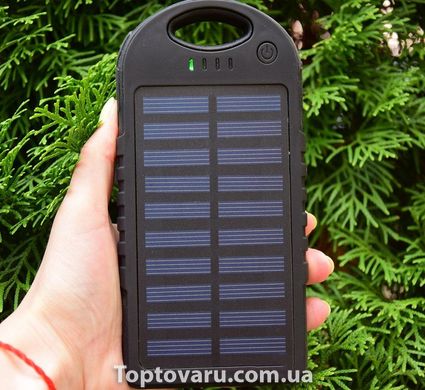 Power Bank Solar Charger 45000mAh Чорний NEW фото