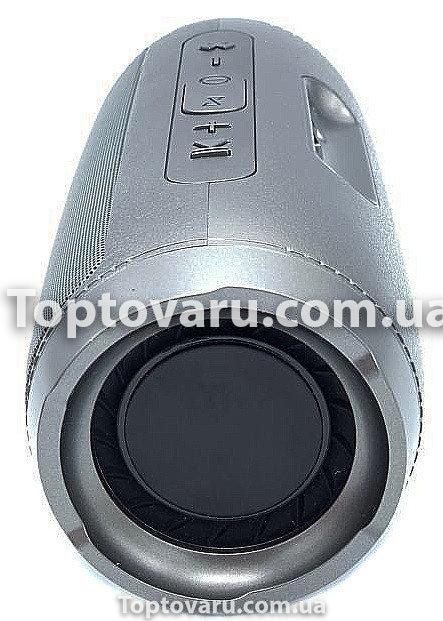 Портативна бездротова Bluetooth колонка S1000 5 Вт Срібляста 5984 фото