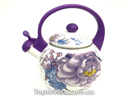 Чайник емальований BN-100 Фіолетовий 5642 фото