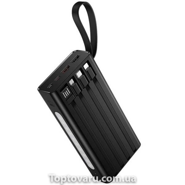 Power bank з дисплеєм Hoco 20000 mAh JA-A Чорний 28259 фото