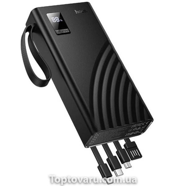 Power bank з дисплеєм Hoco 20000 mAh JA-A Чорний 28259 фото