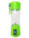 Блендер Smart Juice Cup Fruits USB Зелений 2 ножі 856 фото 1