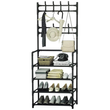 Вішалка для одягу New simple floor clothes rack 60х29.5х151см Черная