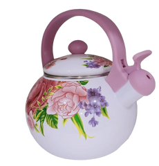 Чайник эмалированный BN-100 Розовый 5643 фото