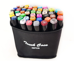 Набір маркерів Touch для малювання та скетчингу на спиртовій основі 48 штук 3753 фото