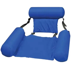 Сиденье для плавания swimming pool float chair Синее 10501 фото
