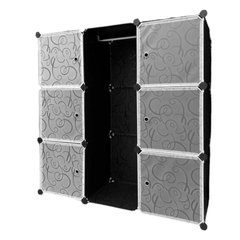 Пластиковый складной шкаф Storage Cube Cabinet MP-39-61, 9 секций 9683 фото