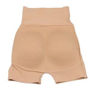 Корректирующие трусы увеличение ягодиц Body Hip Pants Размер L Бежевые 12704 фото