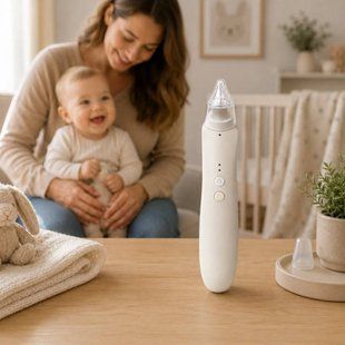 Аспіратор дитячий назальний Baby Nasal Aspirator NS-D1001 Білий 38171 фото