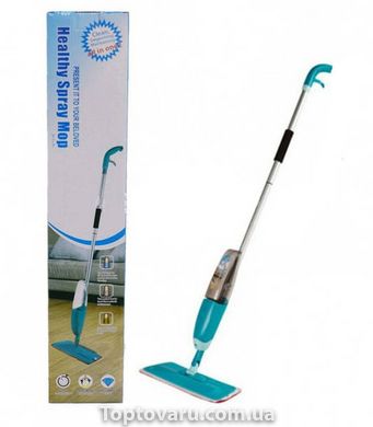 Швабра с распылителем Healthy Spray Mop голубая 1115 фото