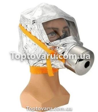Противогаз полнолицевой Fire mask TZL 30 Серый 6170 фото