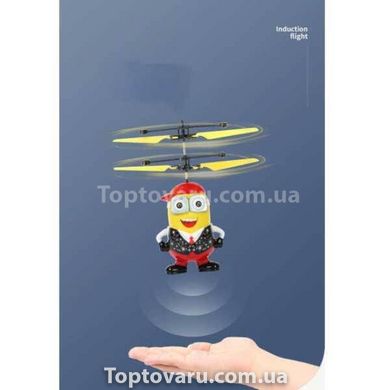 Іграшка літаючий міньйон у костюмі (вертоліт) 13005 фото