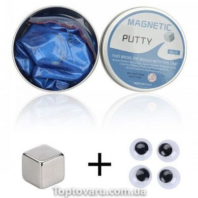 Розумний магнітний пластилін Magnetic Putty Синій 1307 фото