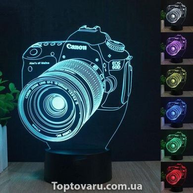 Настільний світильник New Idea 3D Desk Lamp Фотоапарат 1539 фото