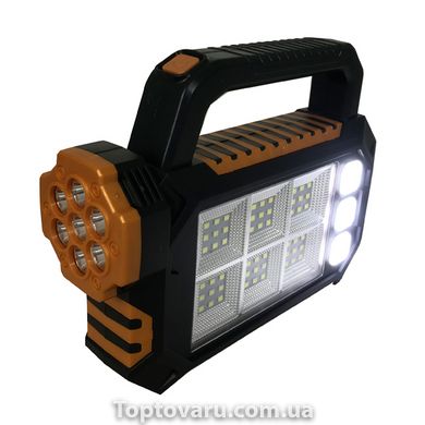 Світлодіодний ліхтар LED COB HS8029 з акумулятором та сонячною панеллю 9638 фото