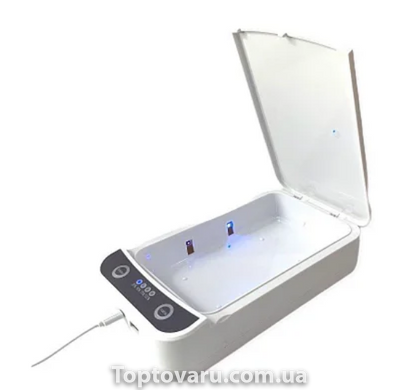 Портативний стерилізатор для телефону UV NC-01 Білий 2558 фото
