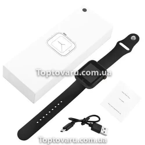 Розумний годинник Smart Watch X6 Чорний 8698 фото