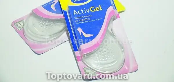 Гелевые силиконовые стельки для обуви на высоких каблуках женские Scholl GelActiv 11471 фото