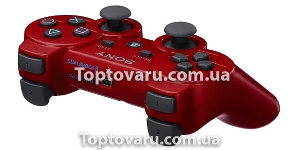 Беспроводной джойстик геймпад PS3 DualShock 3 Красный 7644 фото