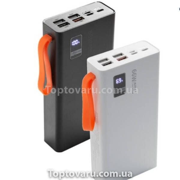 Power bank 30000mAh YM-644DX Белый 12445 фото