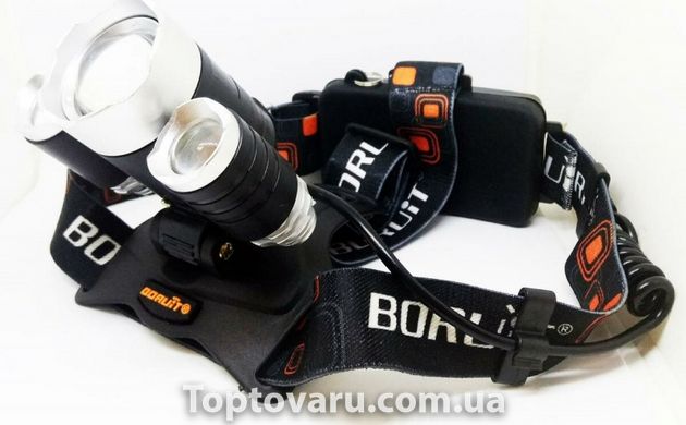 Налобный фонарь Boruit RJ3000 SKL11-187075 Черный 3092 фото