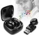 Бездротові Bluetooth навушники 5.0 HBQ XG12 з мікрофоном і зарядним кейсом Чорні 1593 фото 5