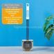 Силіконова щітка для унітазу Liquid Toilet Brush Сіра 11172 фото 5
