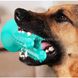 Игрушка для собак Bronzedog PetFun Dental кактус на присоске Бирюзовая 9879 фото 4