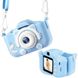 Дитячий фотоапарат в чохлі Smart Kids Camera Блакитний 2438 фото 4