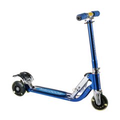Дитячий Самокат Scooter 2, Складаний Руль, Колеса PU Світяться Синій NEW фото