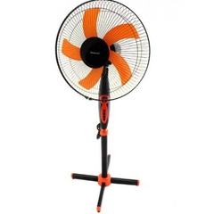 Вентилятор мощный напольный Domotec MS-1620 с таймером отключения (Оранжевый) 10369 фото