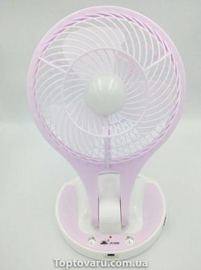 Настольный вентилятор JR-5580 Розовый 4536 фото