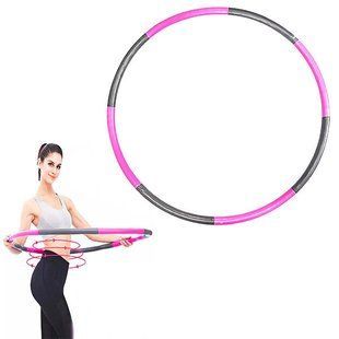 Обруч Hoola Hoop складной массажный на 8 секций 7313 фото
