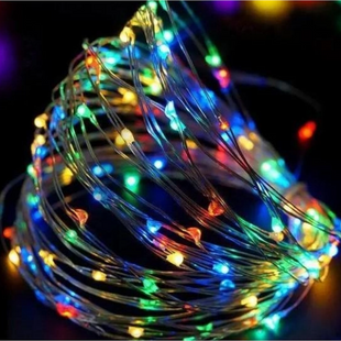 Гірлянда штора на мідному дроті 200LED 2*2м 12966 фото