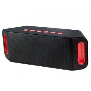 Портативная беспроводная bluetooth колонка MP3 плеер Sps S204 Черная 5986 фото
