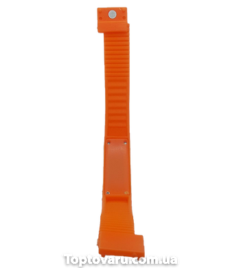 Силиконовые водонепроницаемые наручные Led Часы Оранжевые NEW фото