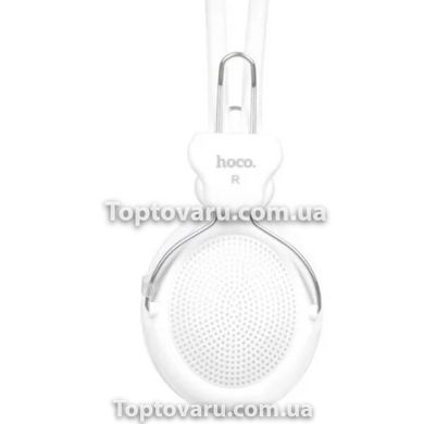 Дротові навушники MP3 Bluetooth HOCO W5 Manno Білі 7426 фото
