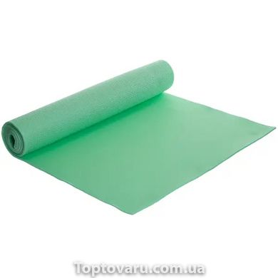 Килимок для йоги та фітнесу TK Sport Зелений 12759 фото