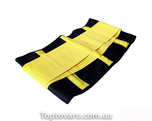 Пояс для похудения Hot Shapers Belt Power Черный с желтым р-р L 1208 фото