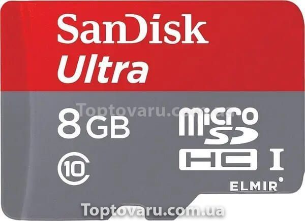 Карта памяти SanDisk micro sd card 8 gb 495 фото