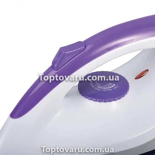 Праска-парогенератор Lexical LSS-1101 2600W Біло-фіолетовий 7191 фото