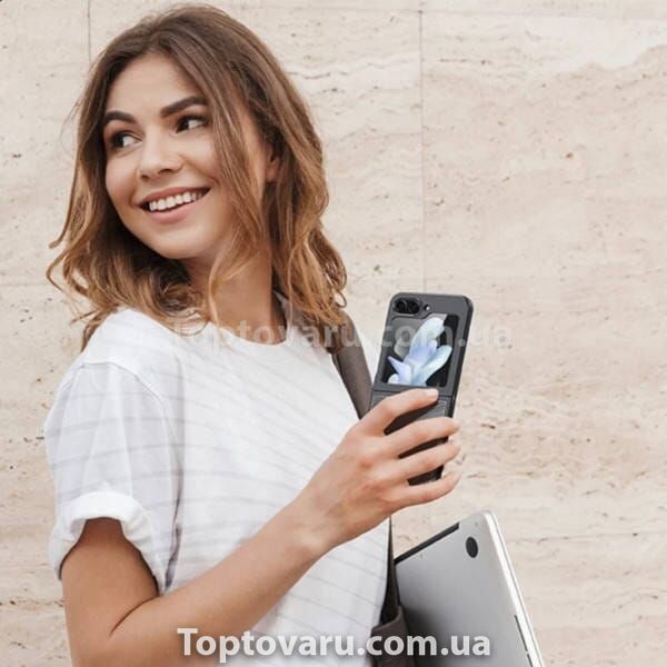 Чохол для смартфона DUX DUCIS Aimo до Samsung Flip 5 Black 18798 фото