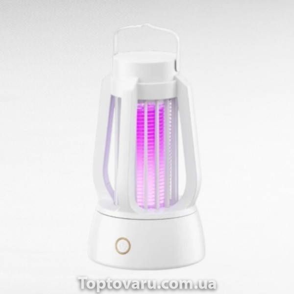 Ловушка-уничтожитель насекомых Mosquito Killer Lamp for Camping Белый 34703 фото
