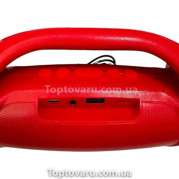 Бездротова колонка портативна Boombox small Червона 21113 фото