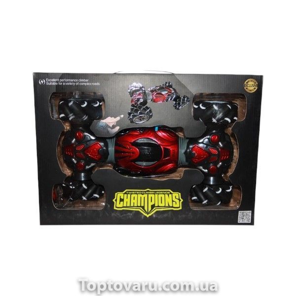 Машинка перевёртыш Hyper Champions Climber 2588 Красная 10375 фото
