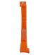 Силиконовые водонепроницаемые наручные Led Часы Оранжевые NEW фото 4