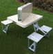Складной алюминиевый стол для пикника со стульями №174 NEW фото 1