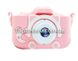 Дитячий фотоапарат в чохлі Smart Kids Camera Рожевий 2501 фото 2